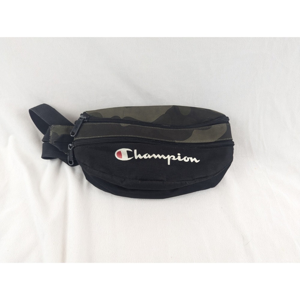 Vintage Champion Camo Fanny Pack Waist Bag‎ Unisex Adjustable Strap